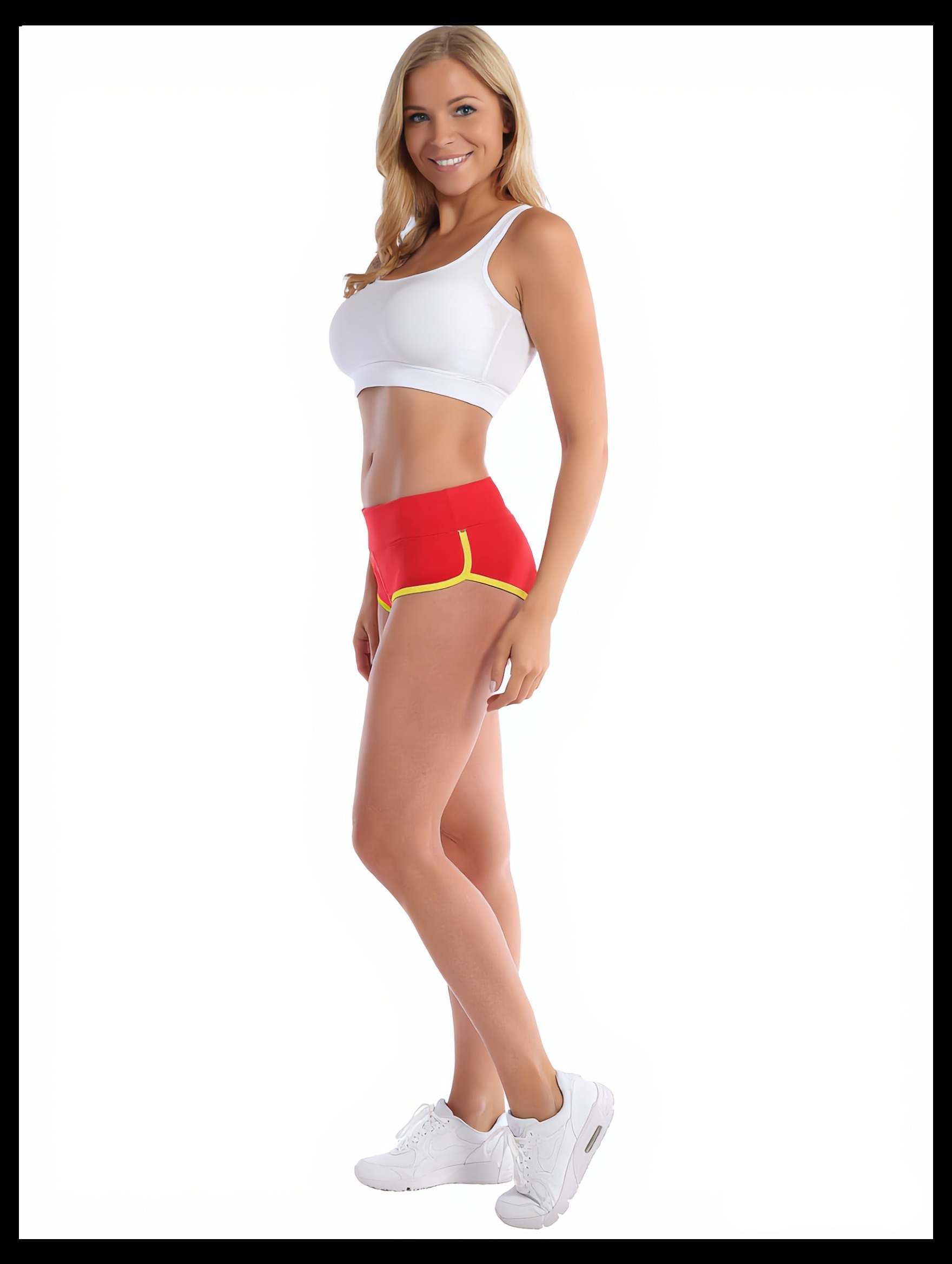 Yoga Shorts in Olive Green — The Mom Life Edit style look